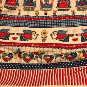 Daisy Kingdom Liberty Melon for All Sampler Fabric Sandi Gore-Evans Springs